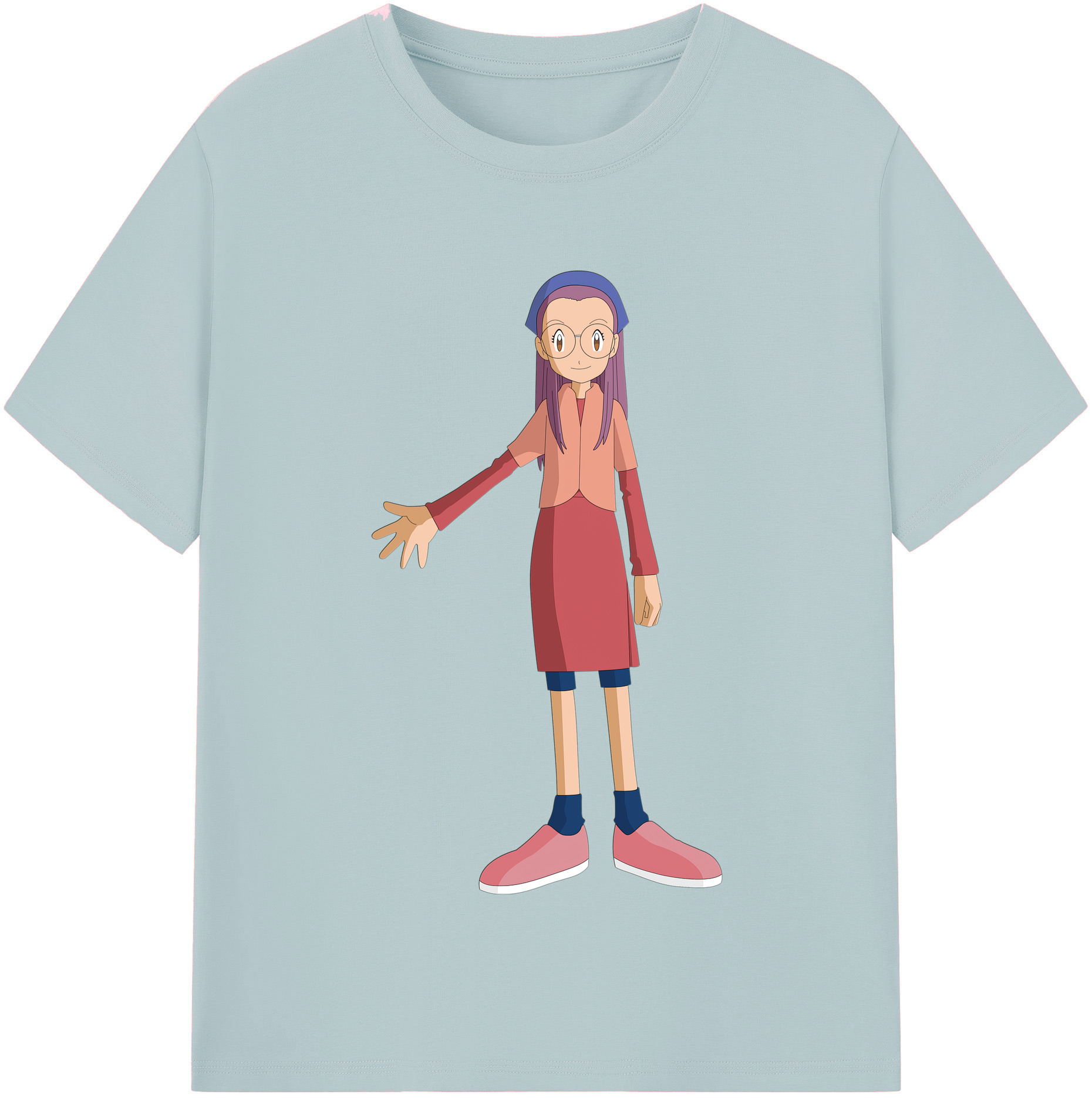 （画像用） Digimon デジタルモンスター/デジモン 綿100％半袖Tシャツ（フロントプリント）